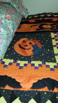 Halloween quilt
