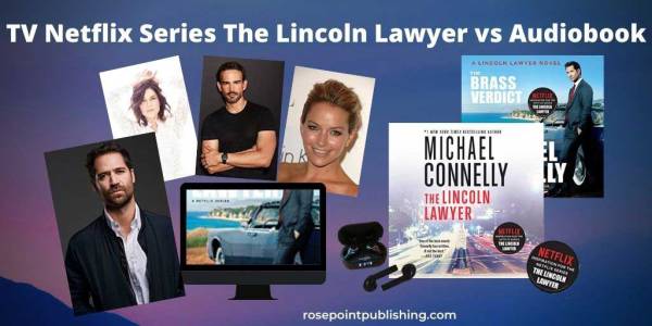 TV Netflix series The Lincoln Lawyer vs audiobook by Michael Connelly
